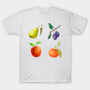 Fresh fruits sticker pack T-Shirt